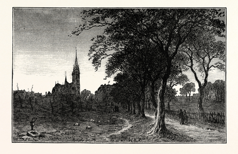Edinburgh: The Avenue Bruntsfield Links.
