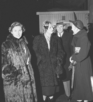 Oslo 19501211. Princess Astrid and Crown Prince Olav …, 1950 (photo)