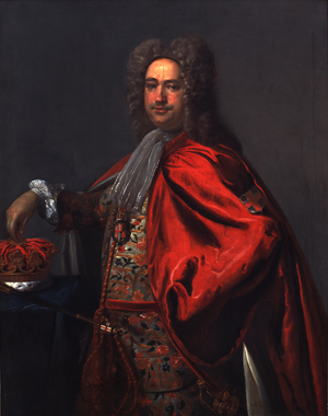 John Anstis, Garter King of Arms, 1719-1744 (Oil on canvas)