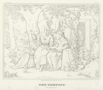 The Tempest, Act I, Scene 2 (engraving)