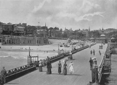 Bournemouth (b/w photo)