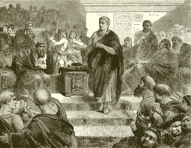 The Abdication of Sulla (engraving)