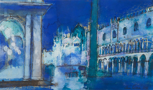 Venice ( ink and watercolour)
