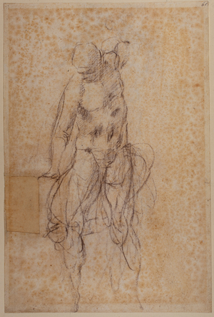 Study for a Risen Christ, 1532-1533 (drawing)