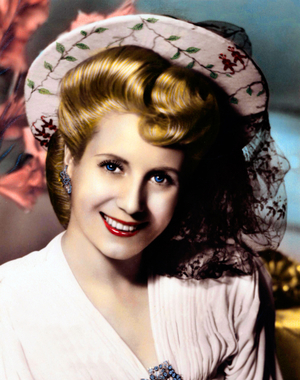 Maria Eva Duarte de Peron, 1950