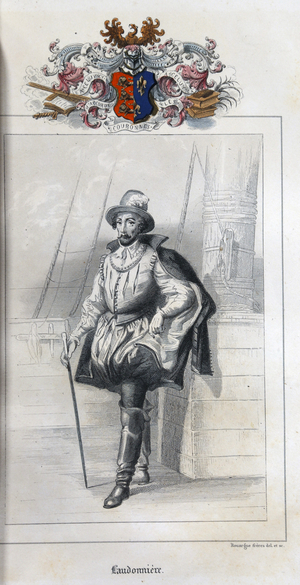 Rene de Goulaine de Laudonniere, 1847 (gravure)