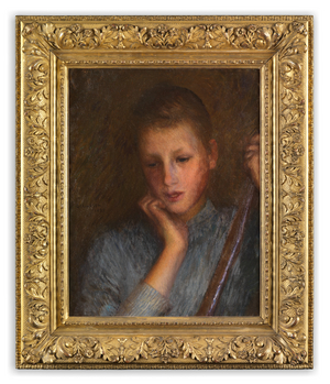 Pensive, 1895 (Oil on canvas)