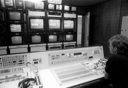 Broadcast center of Rias TV in West Berlin ..., 1990 (photo)