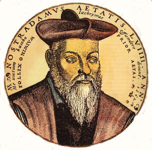 Nostradamus Magazine Plate, UK, 1840s (engraving)