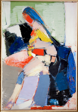 Portrait of Anne, 1953 (oil on canvas)