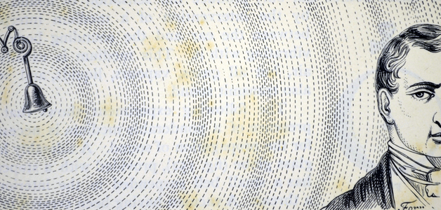 Sound waves, 1878 (engraving)