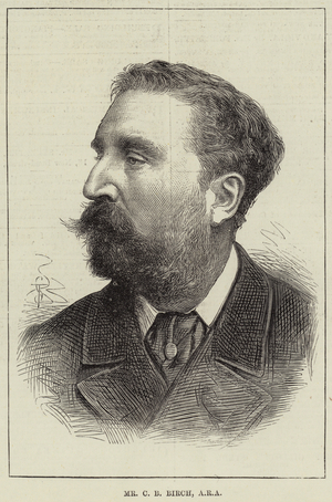 Mr C B Birch, ARA (engraving)