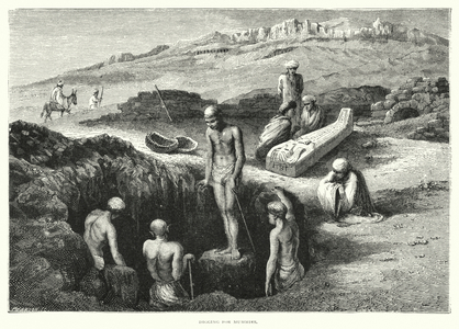 Digging for Mummies (engraving)