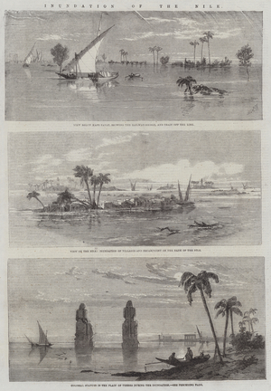 Inundation of the Nile (engraving)