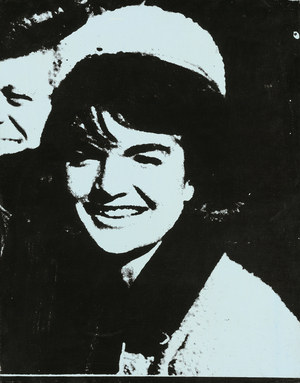 Jackie, 1964 (acrylic and silkscreen ink on canvas)