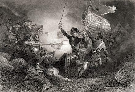 Major Dix at the Battle of Buena Vista 1847.