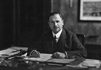 Hans von Bredow, 1919 (b/w photo)