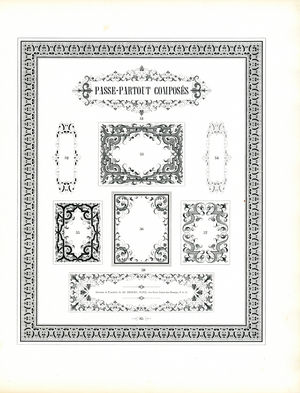 Composite Frames and Decorative Borders (print)