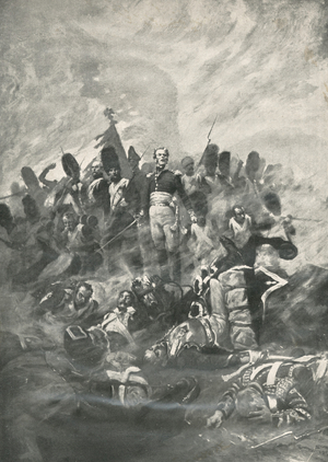 General Cambronne at Waterloo (litho)
