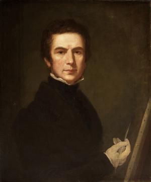 Self-portrait, c.1830 (oil on canvas)