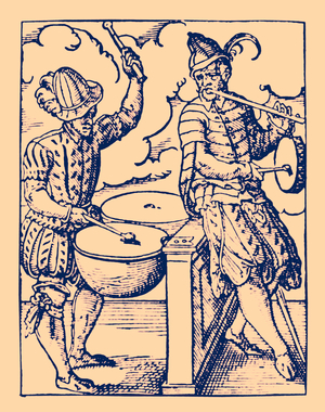 Man playing Nakers (early