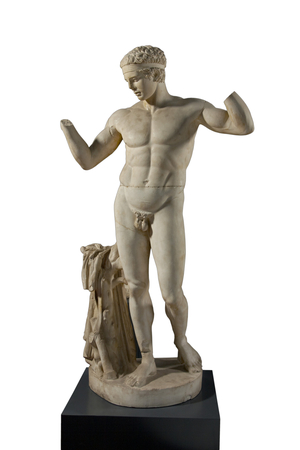 Cast of Diadoumenos of Polykleitos, Greece, original dated c.100 BC (plaster)