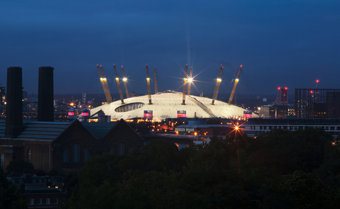 O2, large entertainment district on the Greenwich peninsula, London, England, UK  (photo)