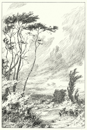 Arthur O'Bower has broken his band (engraving)