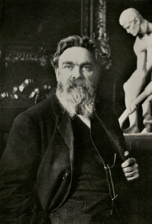Portrait of the French sculptor Alfred Boucher ( 1850 , 1934 ) (photograph)