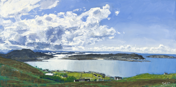 Beyond Altandhu, 2011 (oil on canvas)