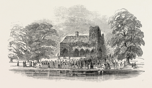 The Lord Mayor's View of the Thames: Medmenham Abbey, UK, 1846