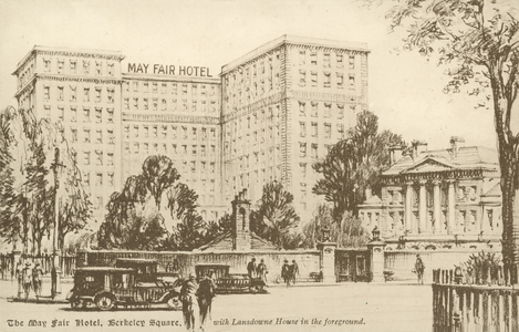 The May Fair Hotel, Berkeley Square (litho)