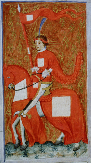 Ms Gen 1111 Page from the 'Legenda Aurea', Bruges, c.1400-10 (vellum)