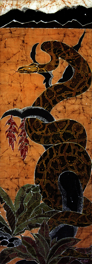 We Be of One Blood, You and I. №4, 2011 (batik)