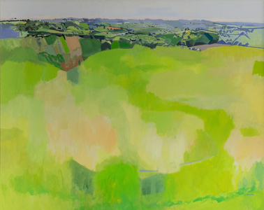 Towards the Reservoir, 2023 (acrylic on canvas)