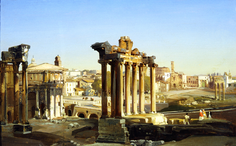Foro Romano (oil on canvas)