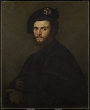 Portrait of a Man, c.1525 (oil on canvas)