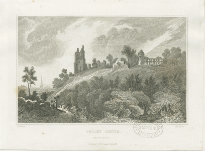 Dudley Castle: engraving, nd [19th cent] (print)