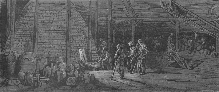 Les Poteries De Lambeth (engraving)