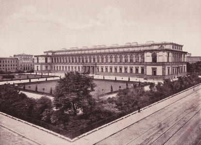 Munich / Munchen: Alte Pinakothek (b/w photo)