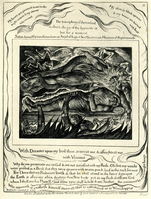 The Book of Job illustrated by William Blake