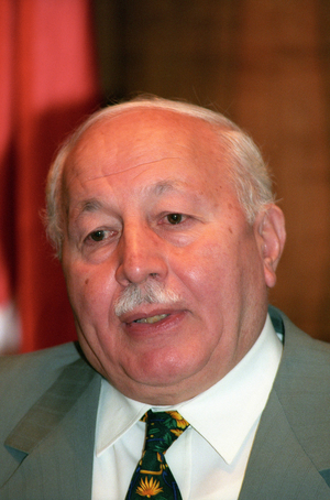 Prime Minister Necmettin Erbakan (Turkey) during a meeting with German diplomats..., 1996 (photo)
