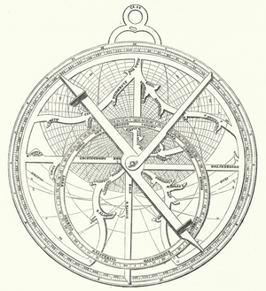Astrolabe of Regiomontanus (engraving)