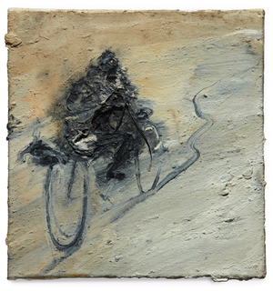 Negeso Bolila Ani Che, 1991 (oil and plaster on canvas)