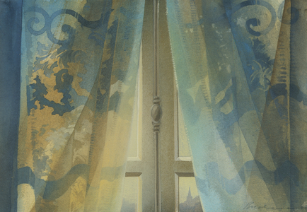 Dawn, Combray, 1999 (w/c on paper)