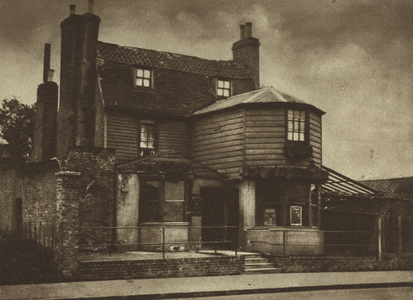 The Two Brewers tavern, Perry Hill, Lewisham (b/w photo)