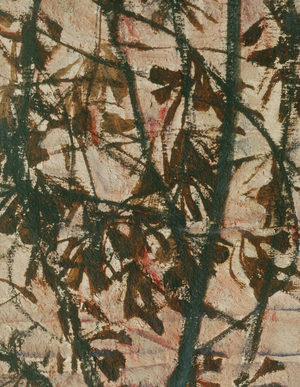 Versinkende Sonne (oil on canvas)
