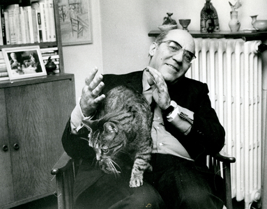 Emmanuel robles and his cat