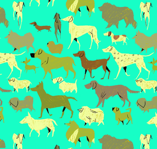 Dogs!, 2010 (mixed media)