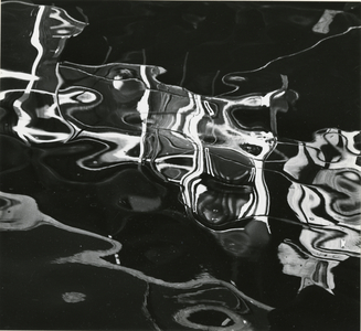 Water, Reflections, 1971 (silver gelatin print)